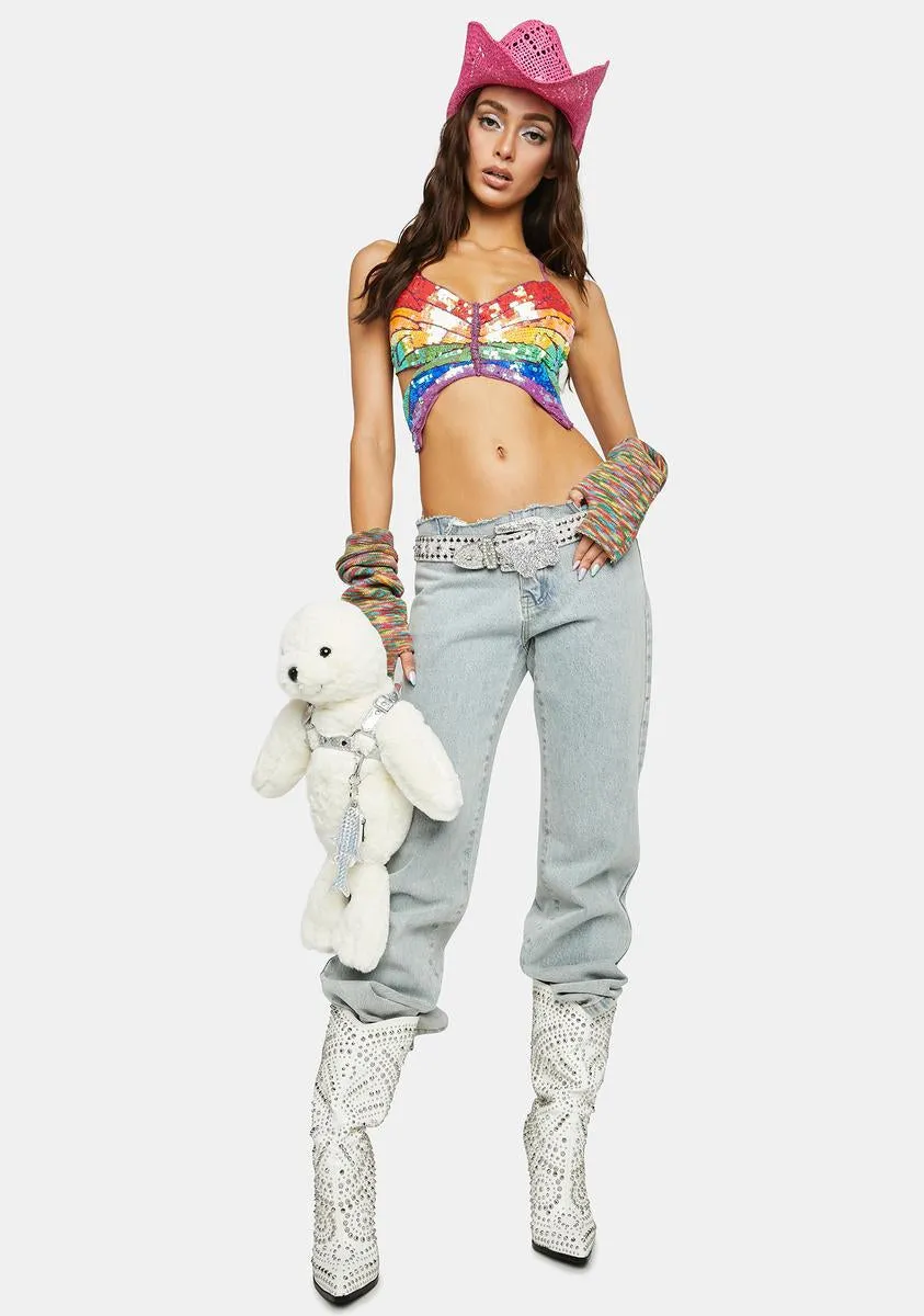 Freaky Playa Dreamin' Butterfly Top sold by Dolls Kill product image thumbnail 3