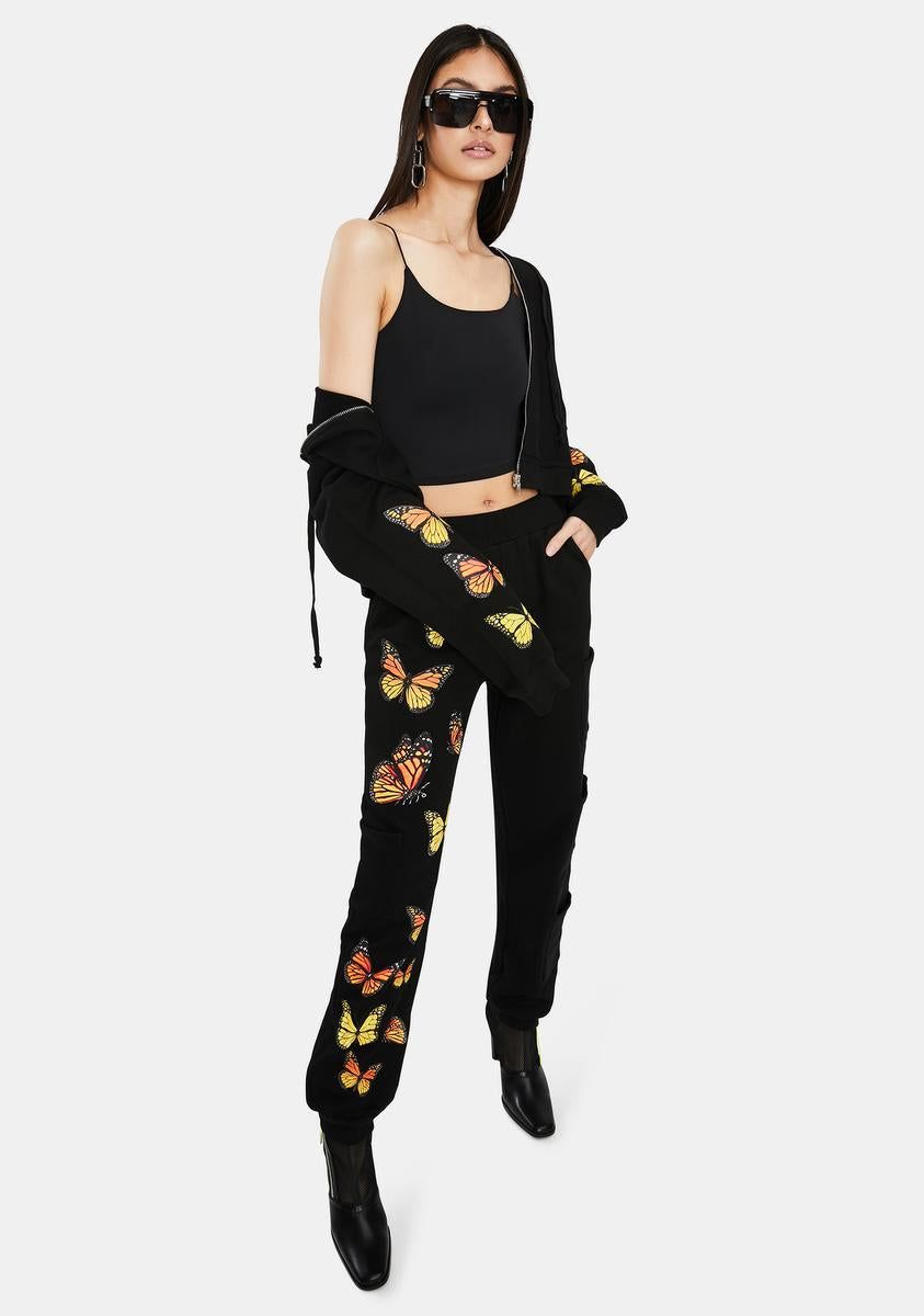 Black Cleo Crop Top sold by Dolls Kill product image thumbnail 3