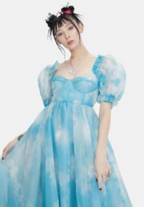Head In The Clouds Ritz Gown sold by Dolls Kill