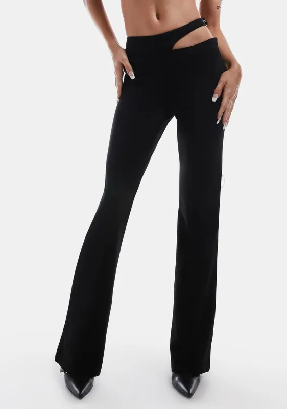 Kate Bootcut Trousers sold by Dolls Kill