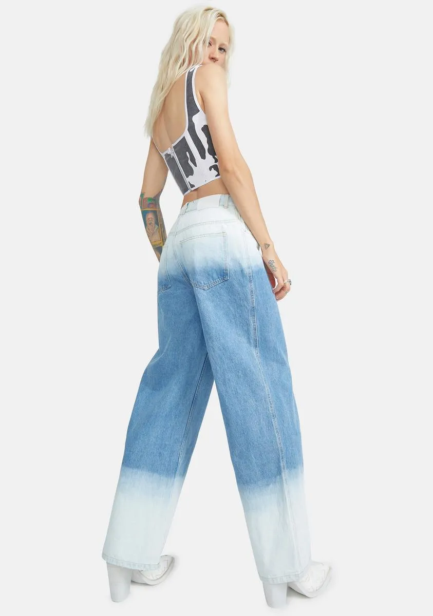 Billie Wide Leg Jeans sold by Dolls Kill product image thumbnail 4