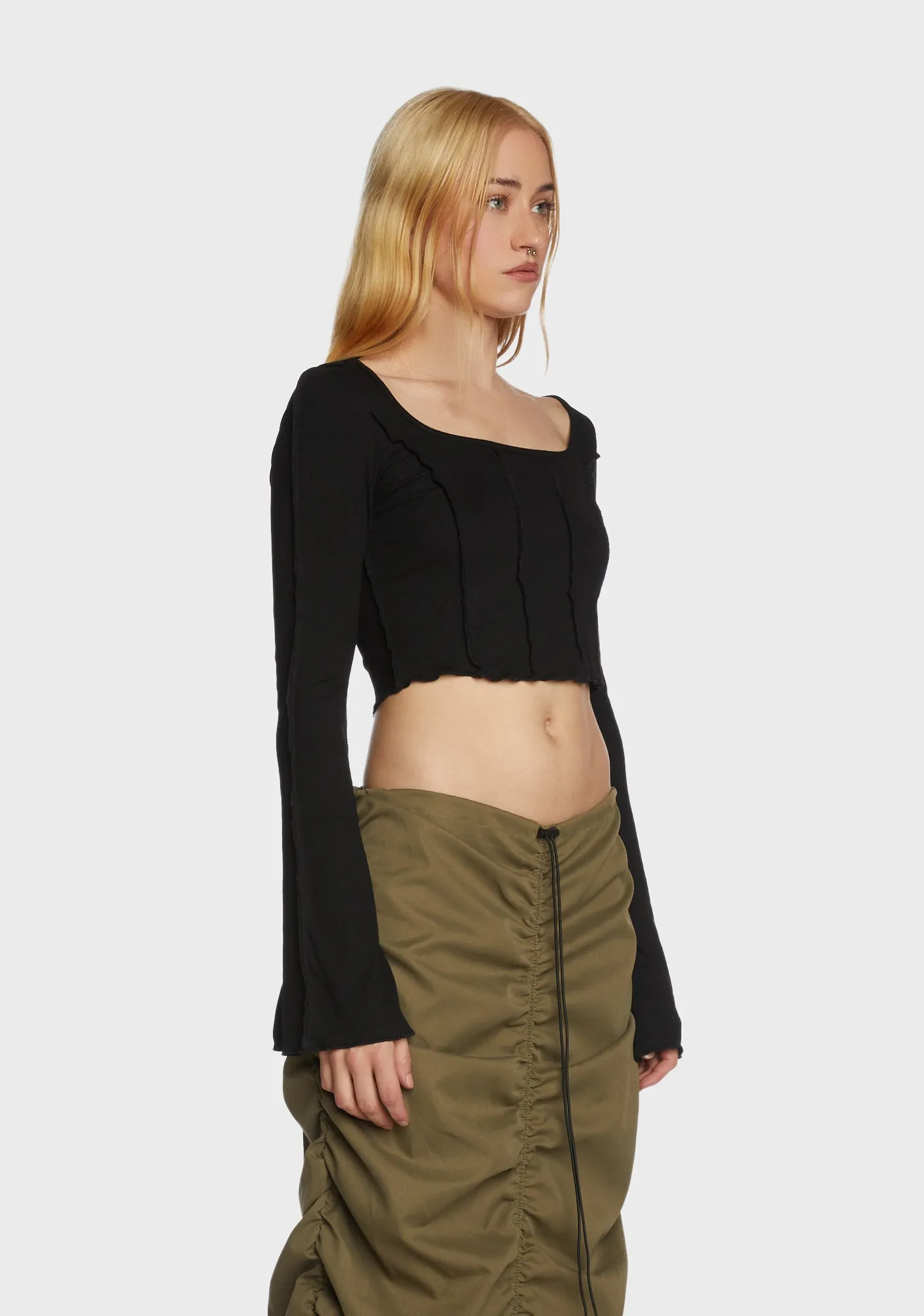 Journal Entries Long Sleeve Top sold by Dolls Kill product image thumbnail 4