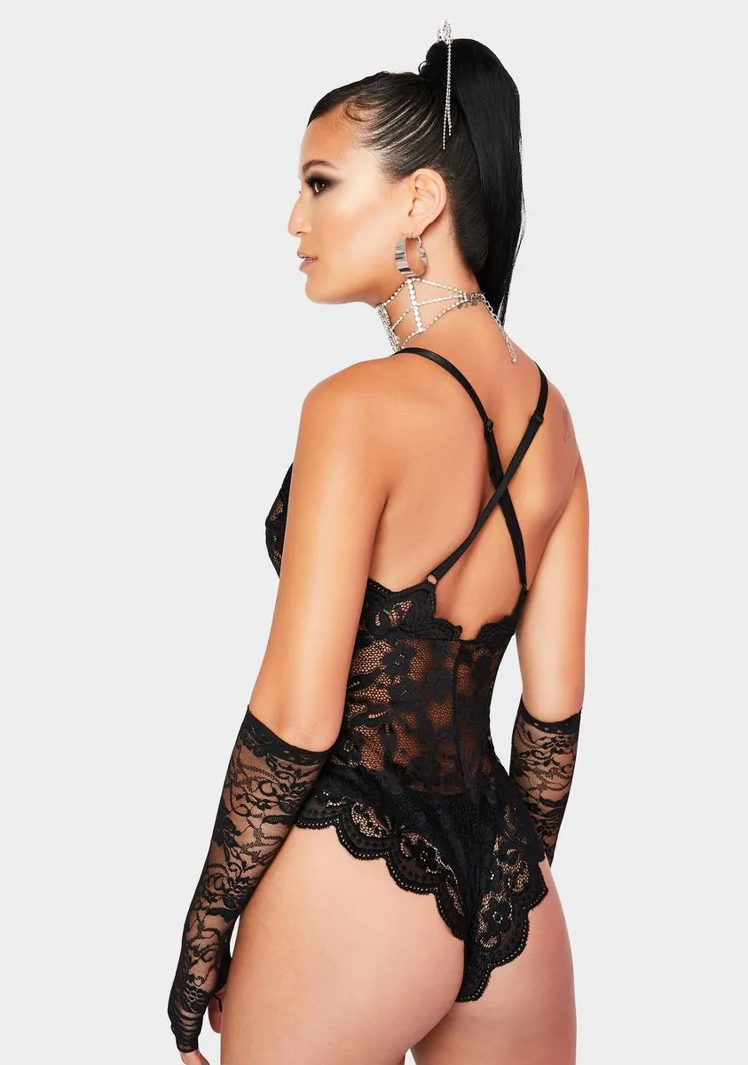 Courtney Lace Romper sold by Dolls Kill product image thumbnail 4