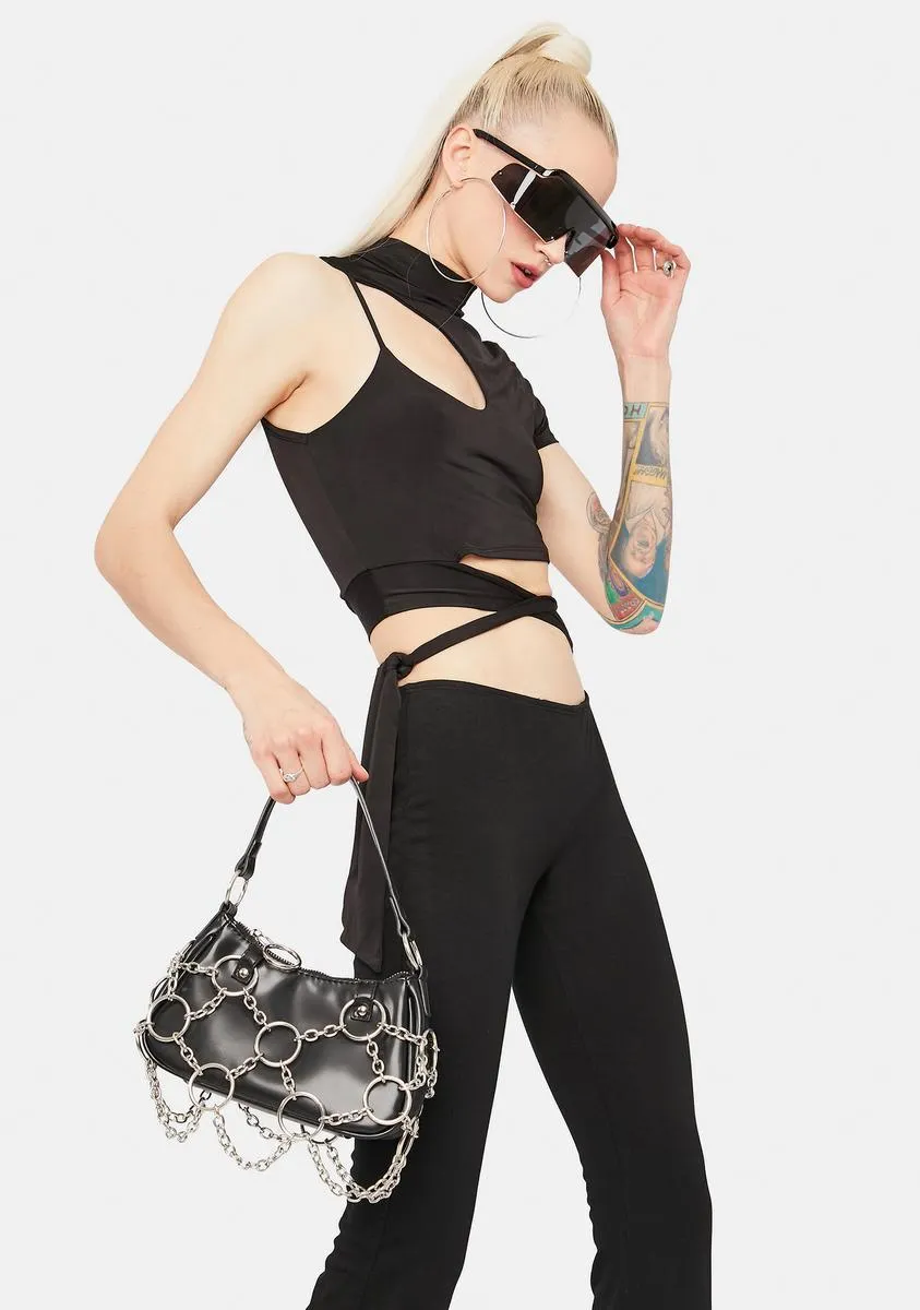 What's Next Cut Out Wrap Tee sold by Dolls Kill product image thumbnail 2