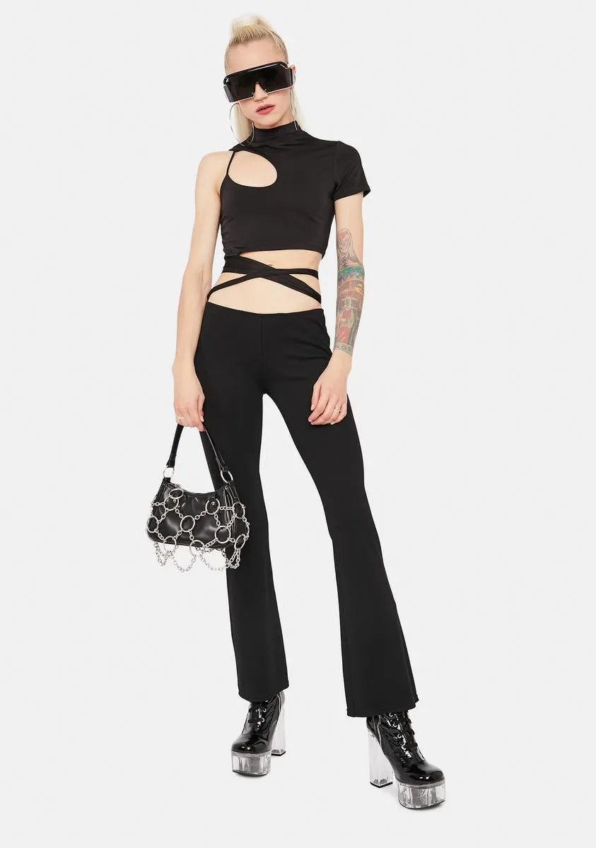 What's Next Cut Out Wrap Tee sold by Dolls Kill product image thumbnail 3