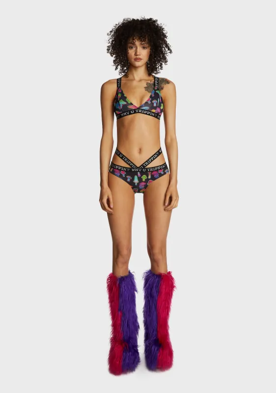 Mystic Mirage Lingerie Set made by Dolls Kill