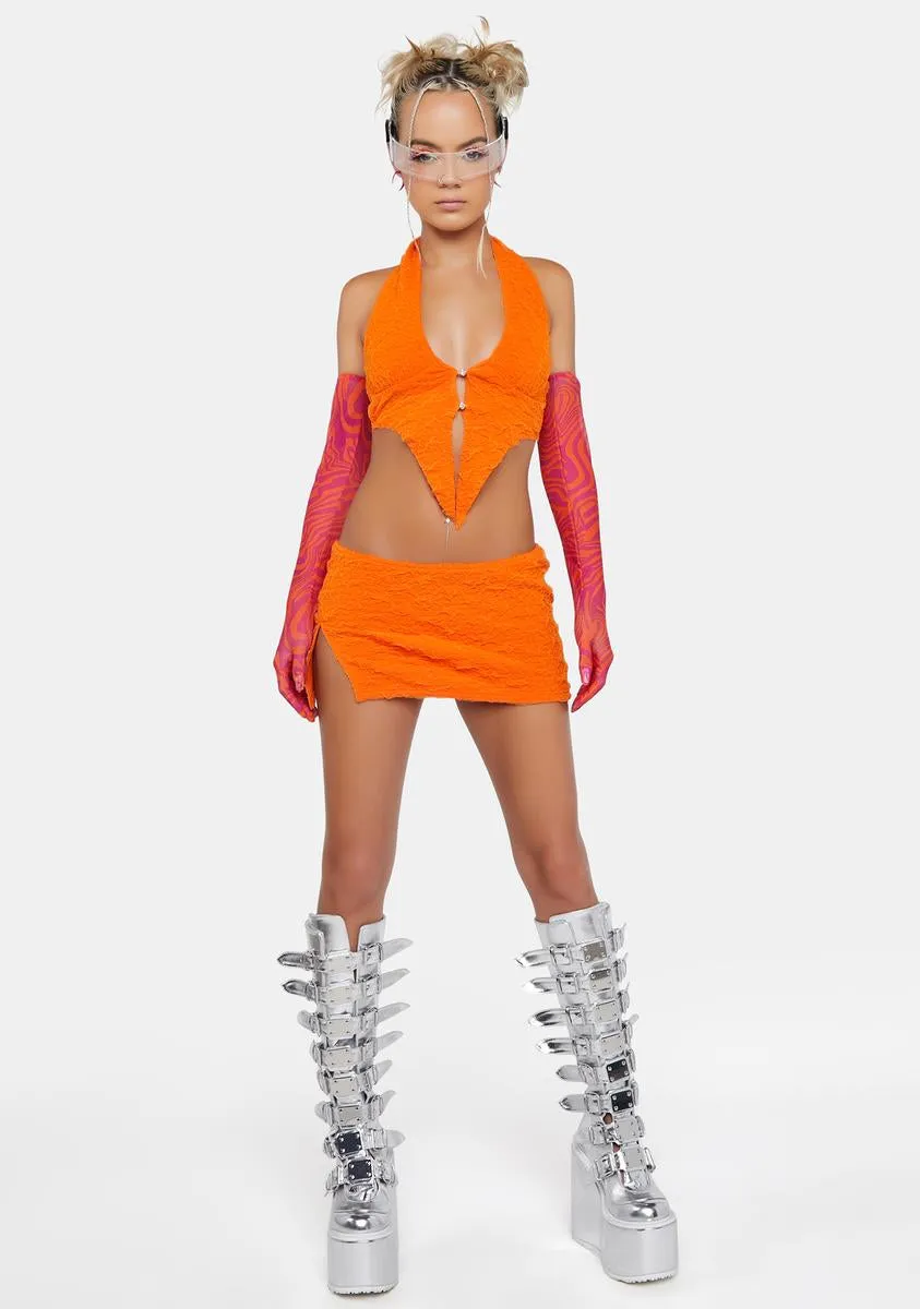 Citrus Know Your Worth Skirt Set sold by Dolls Kill product image thumbnail 3