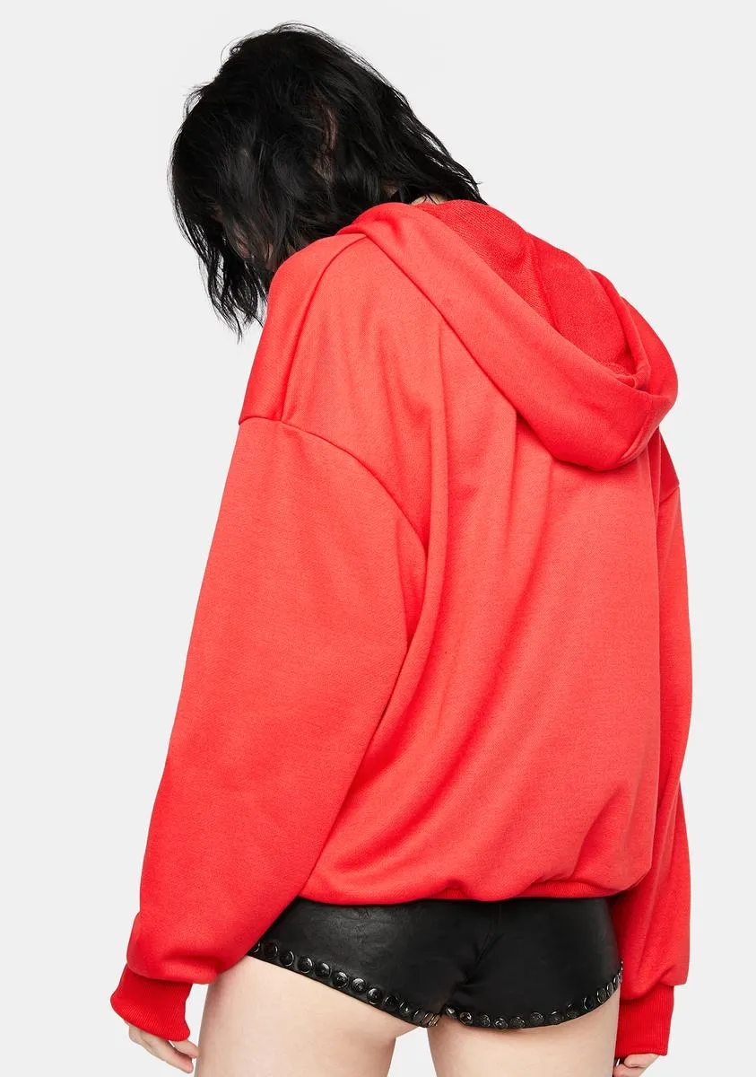 Part Of Me Zip Up Hoodie sold by Dolls Kill product image thumbnail 4