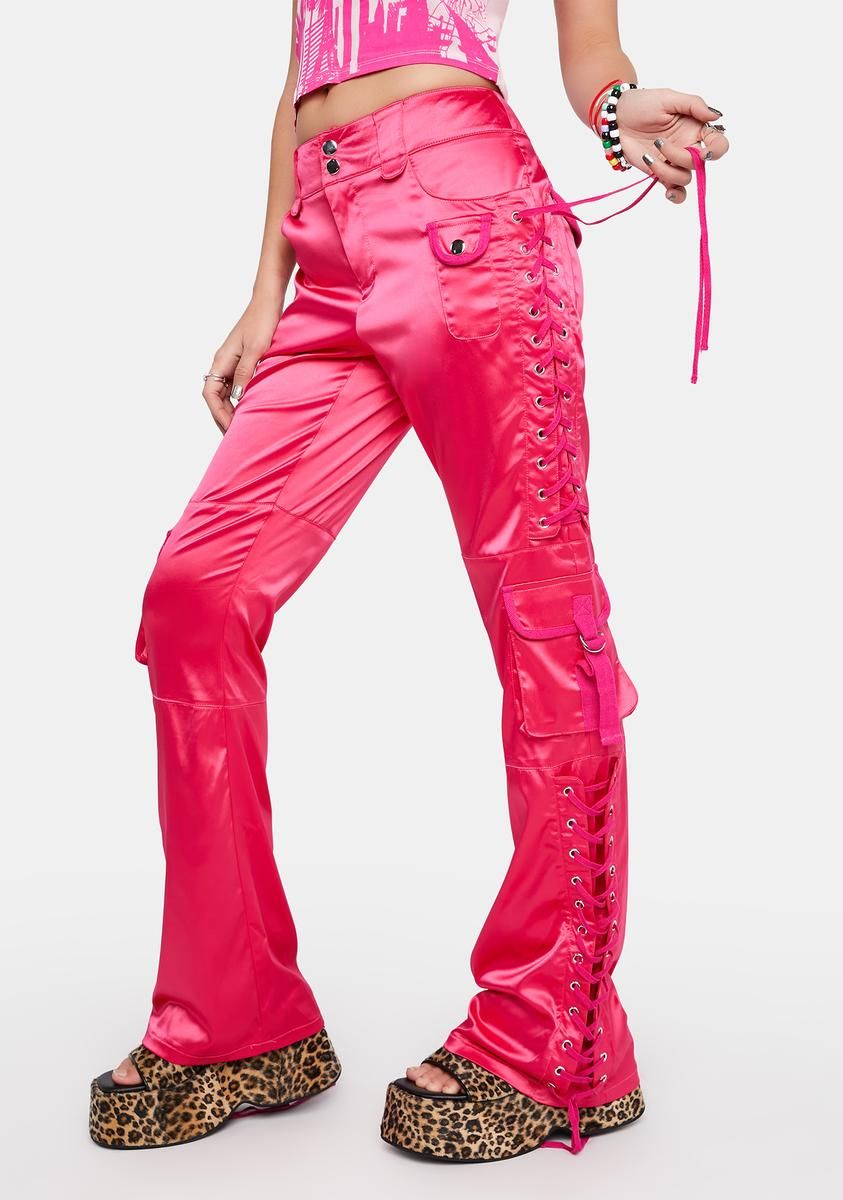 Hit The Strip Cargo Pants sold by Dolls Kill