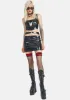 Pierced Mini Skirt sold by Dolls Kill