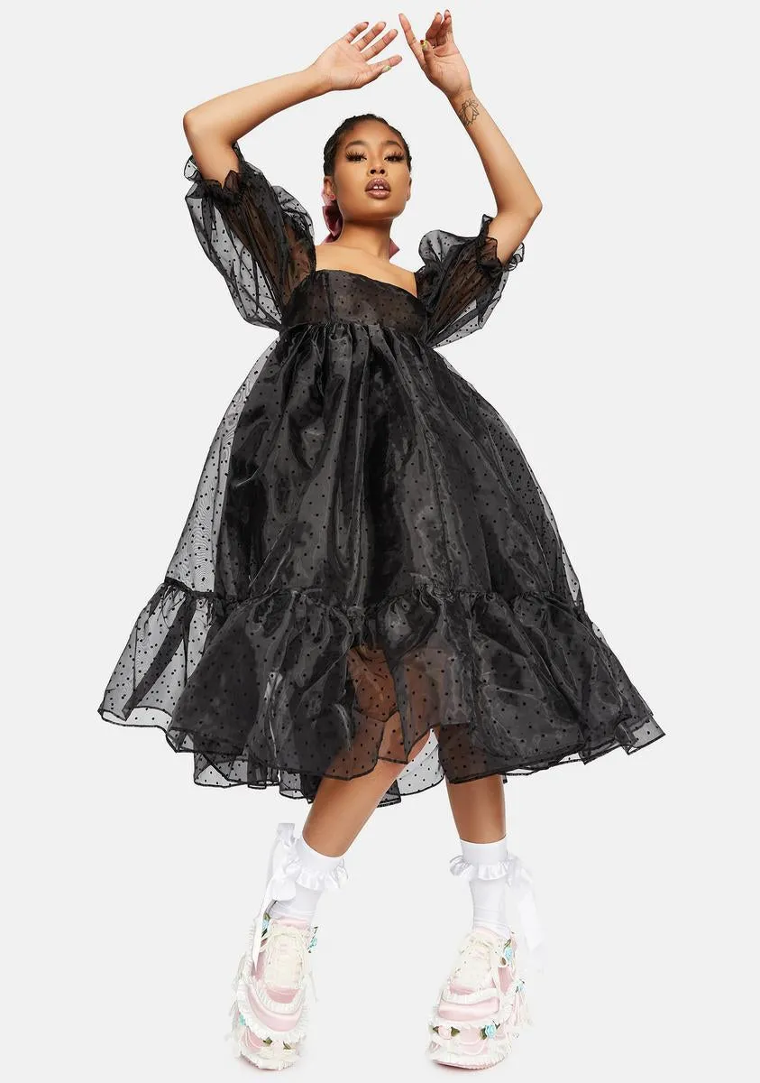 The Caviar French Puff Dress sold by Dolls Kill product image thumbnail 2