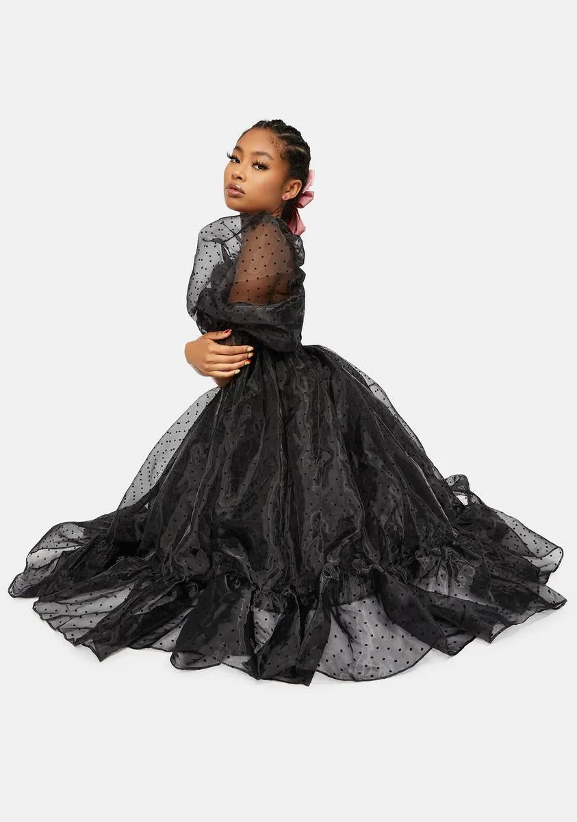 The Caviar French Puff Dress sold by Dolls Kill product image thumbnail 3