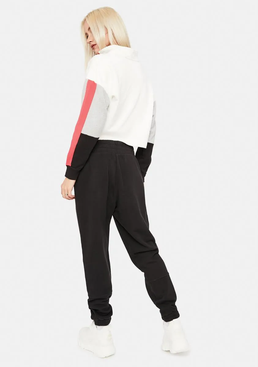 French Terry Jogger Sweatpants sold by Dolls Kill product image thumbnail 4