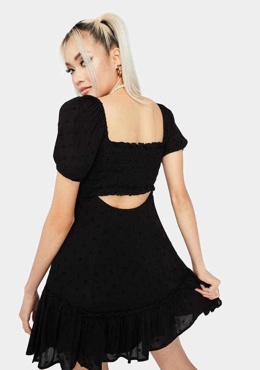 Starless Stay Peachy Babydoll Dress sold by Dolls Kill product image thumbnail 4