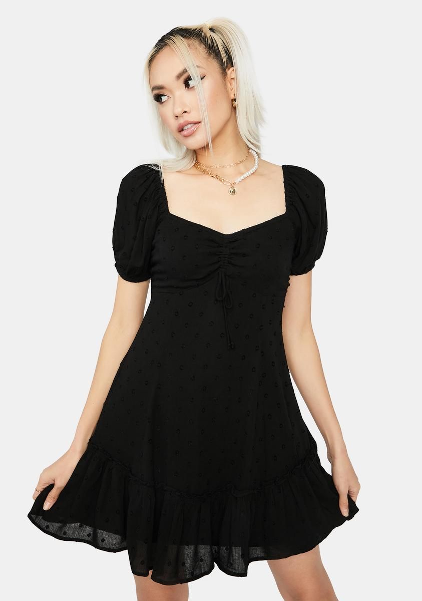 Starless Stay Peachy Babydoll Dress sold by Dolls Kill