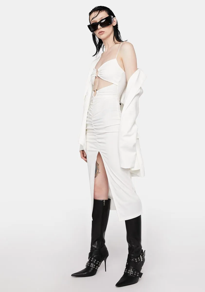 Chill Secret Chat Maxi Dress sold by Dolls Kill product image thumbnail 2