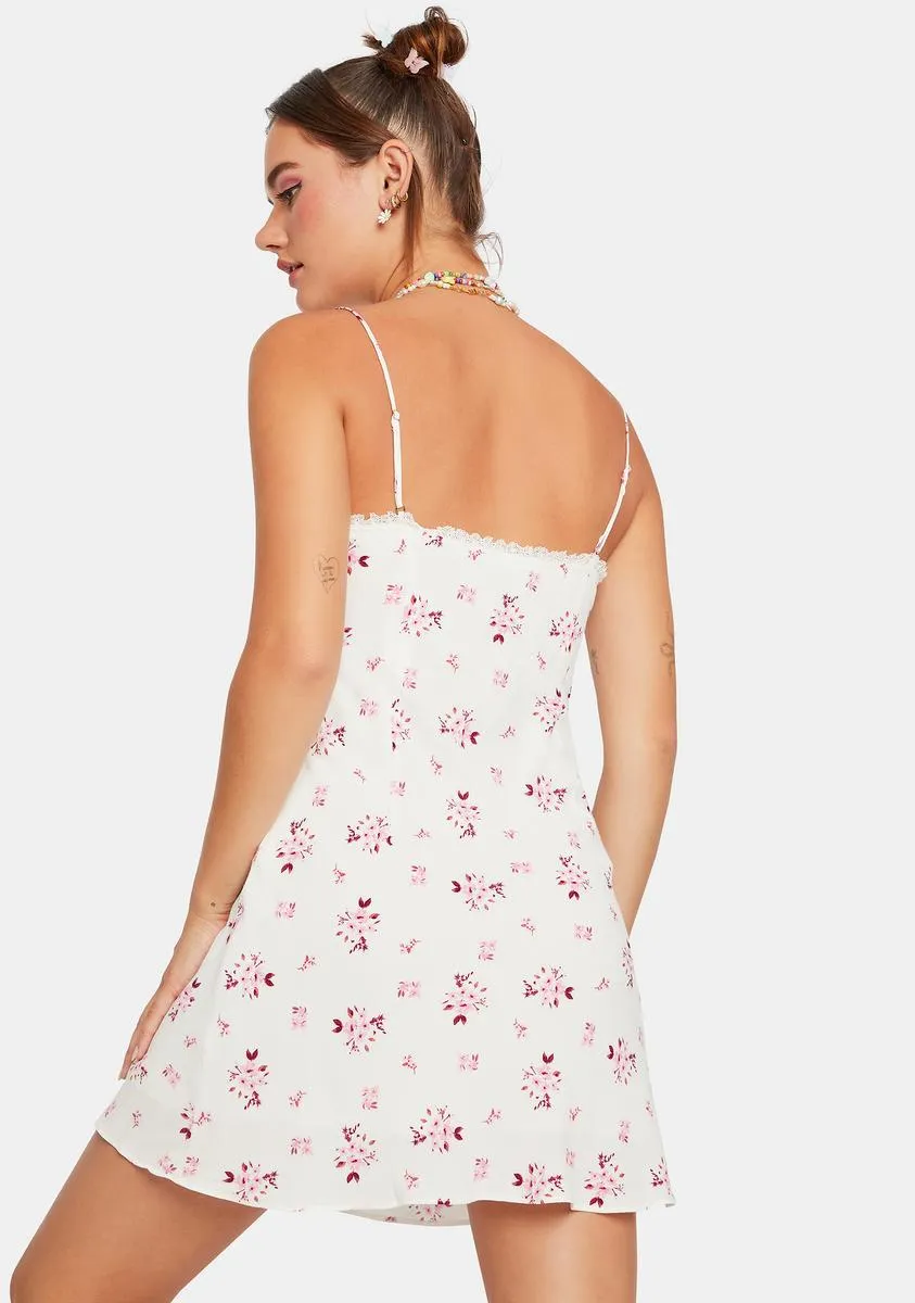 Rose Stained Kisses Floral Dress sold by Dolls Kill product image thumbnail 4