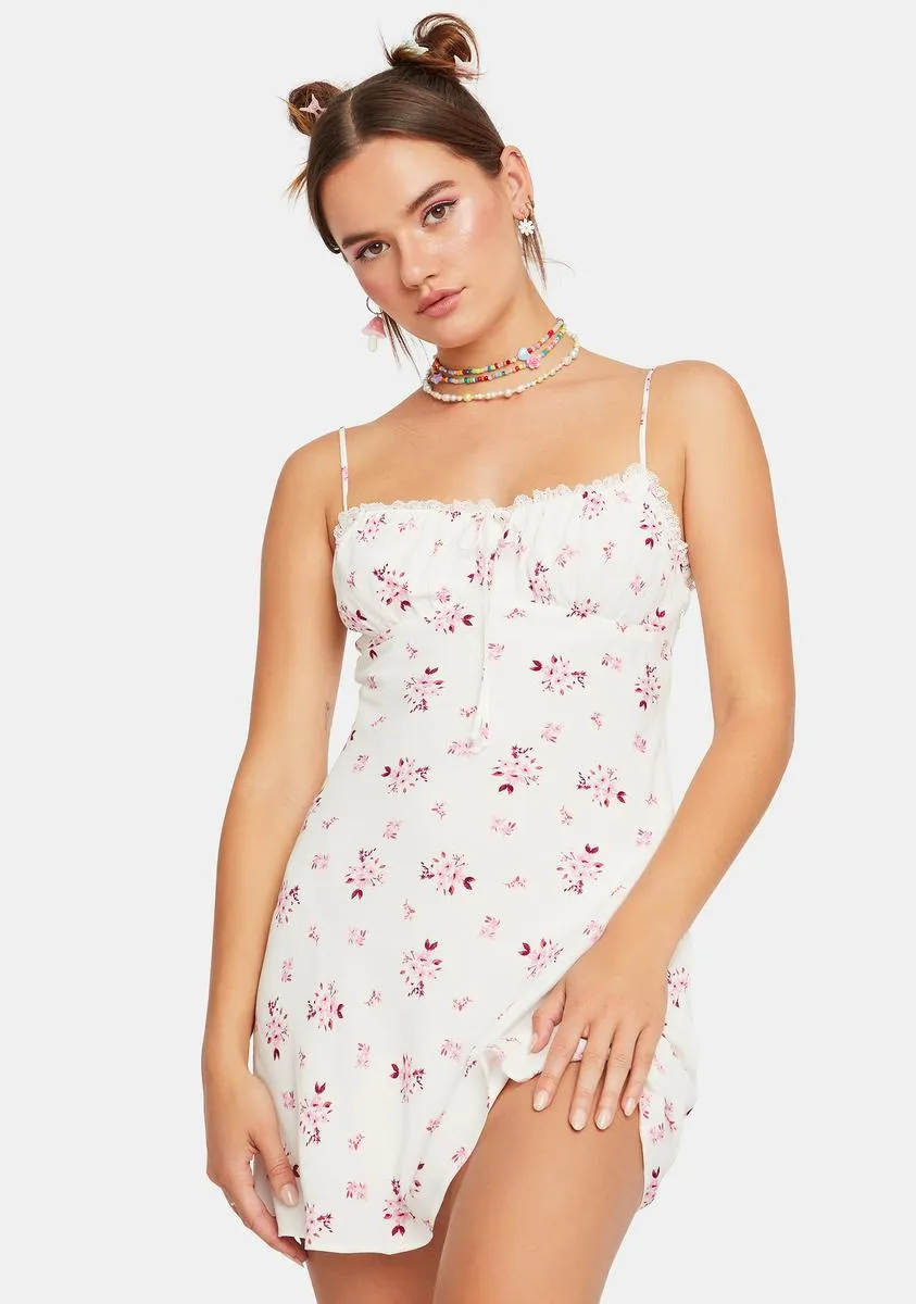 Rose Stained Kisses Floral Dress sold by Dolls Kill