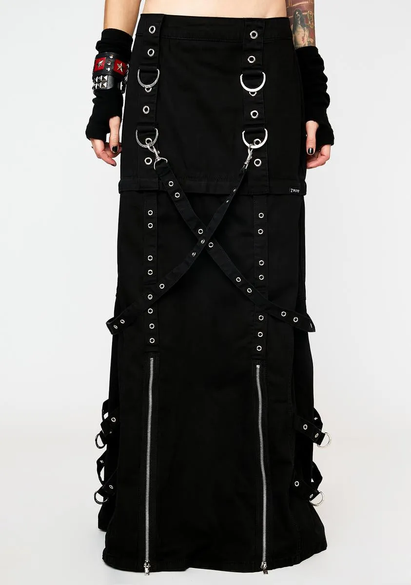 Long Nucleus Skirt sold by Dolls Kill