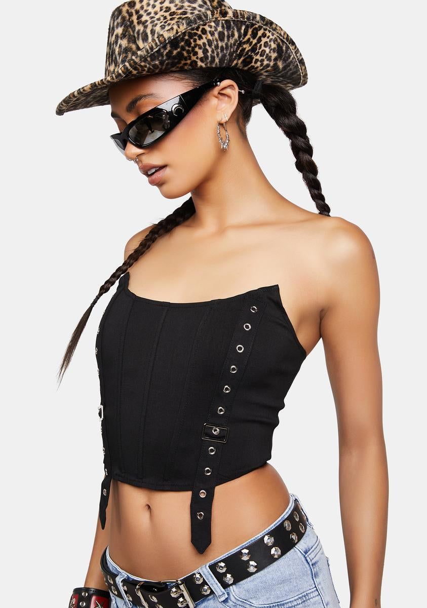 Deadly Desire Corset Top sold by Dolls Kill product image thumbnail 2