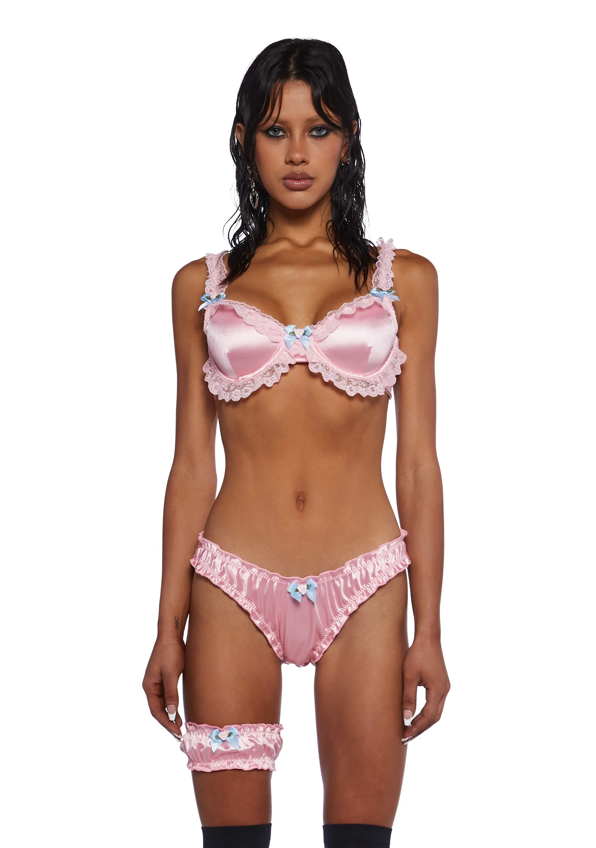 What A Delight Lingerie Set sold by Dolls Kill