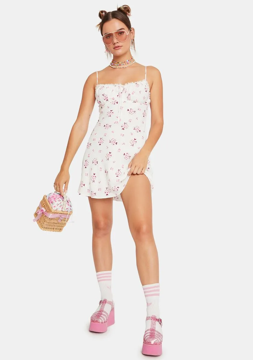 Rose Stained Kisses Floral Dress sold by Dolls Kill product image thumbnail 3