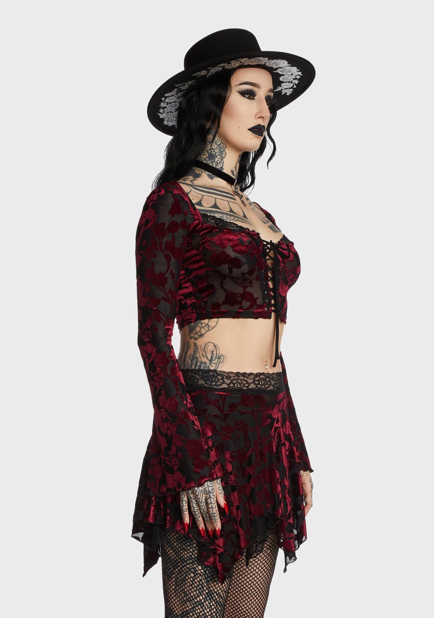Mystic Misfit Crop Top sold by Dolls Kill product image thumbnail 5