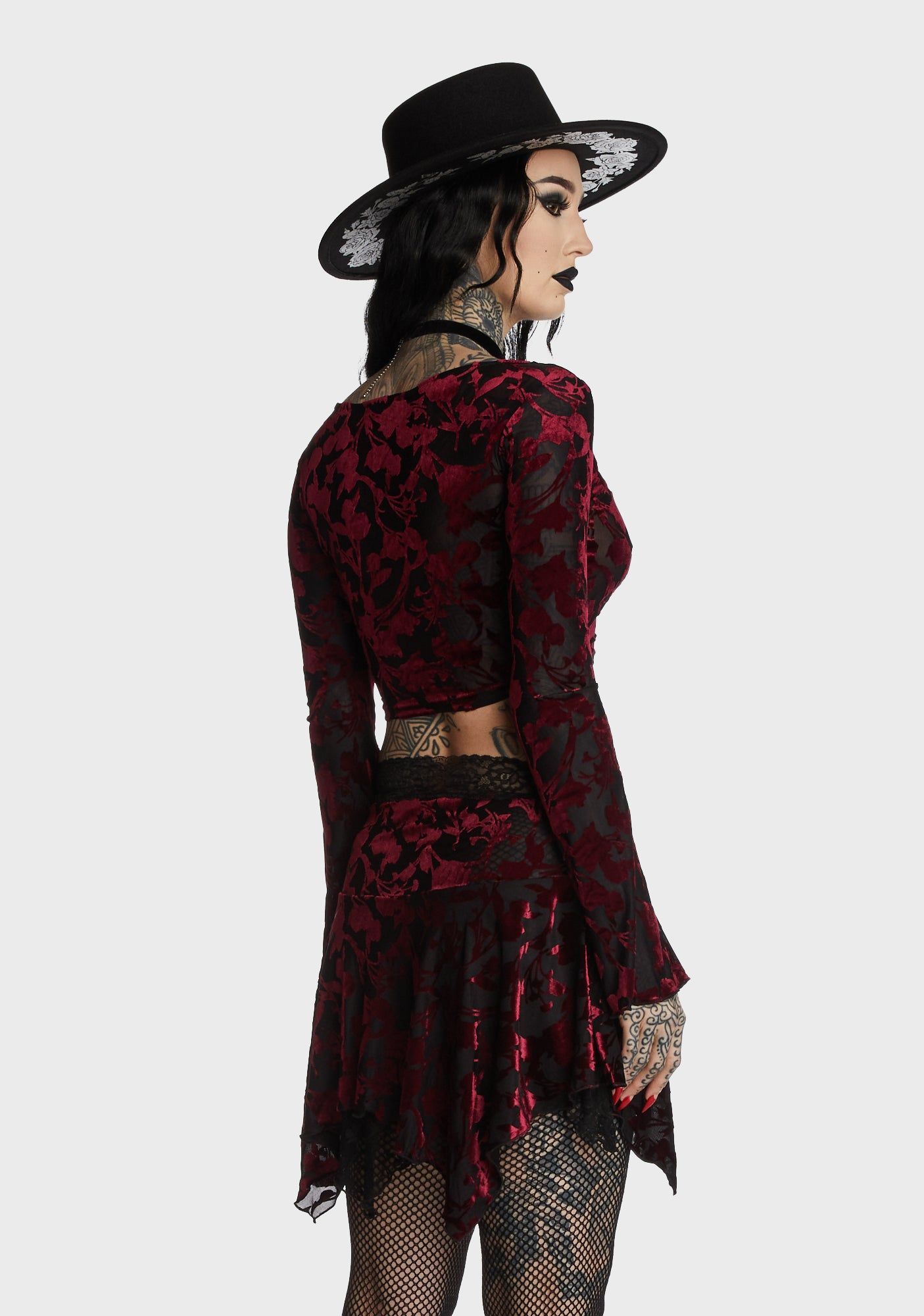 Mystic Misfit Crop Top sold by Dolls Kill product image thumbnail 4