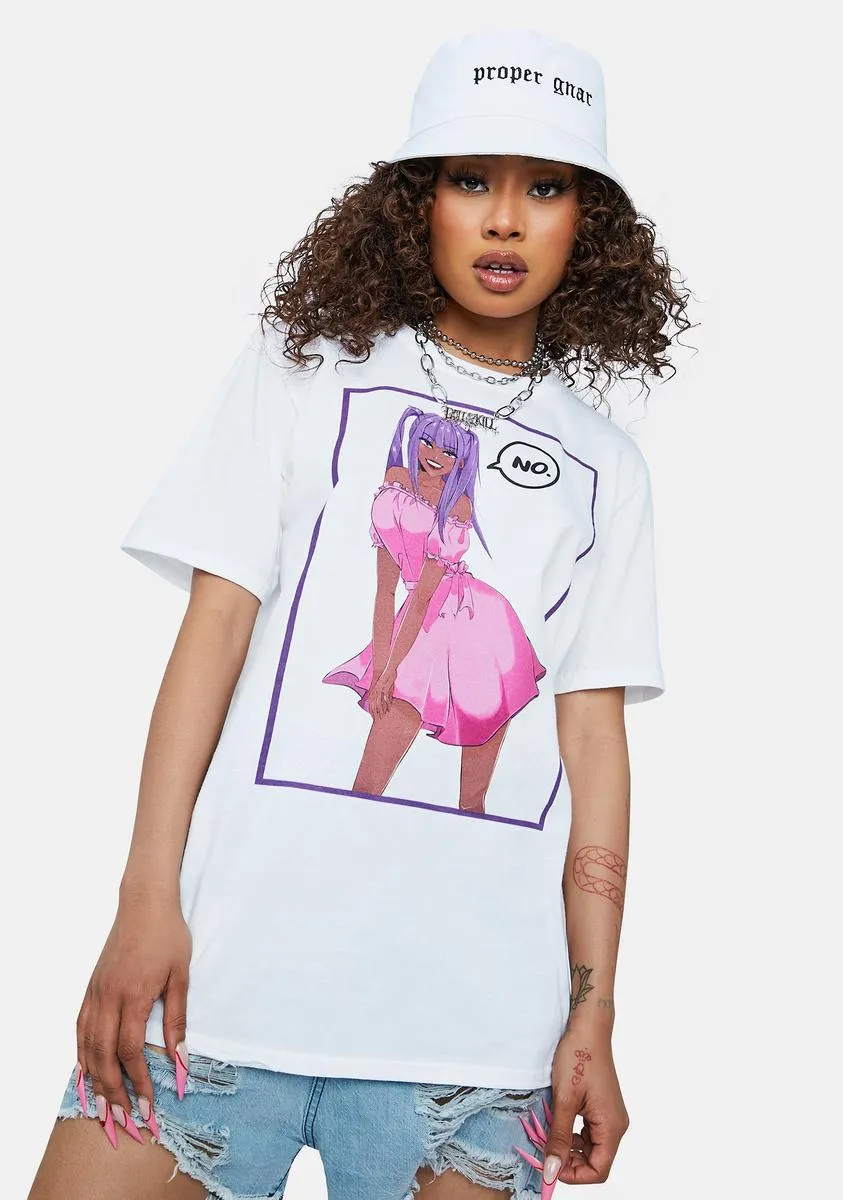 No Graphic Tee sold by Dolls Kill