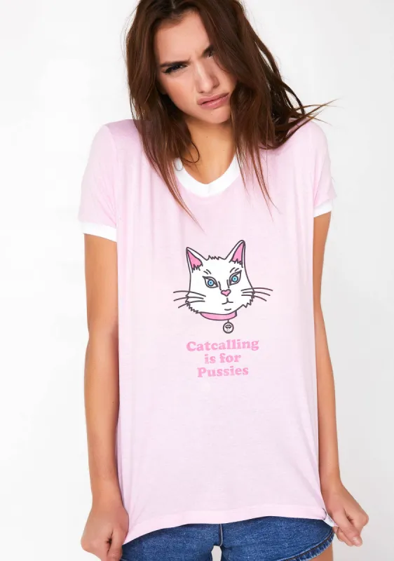 Catcalling Tee sold by Dolls Kill