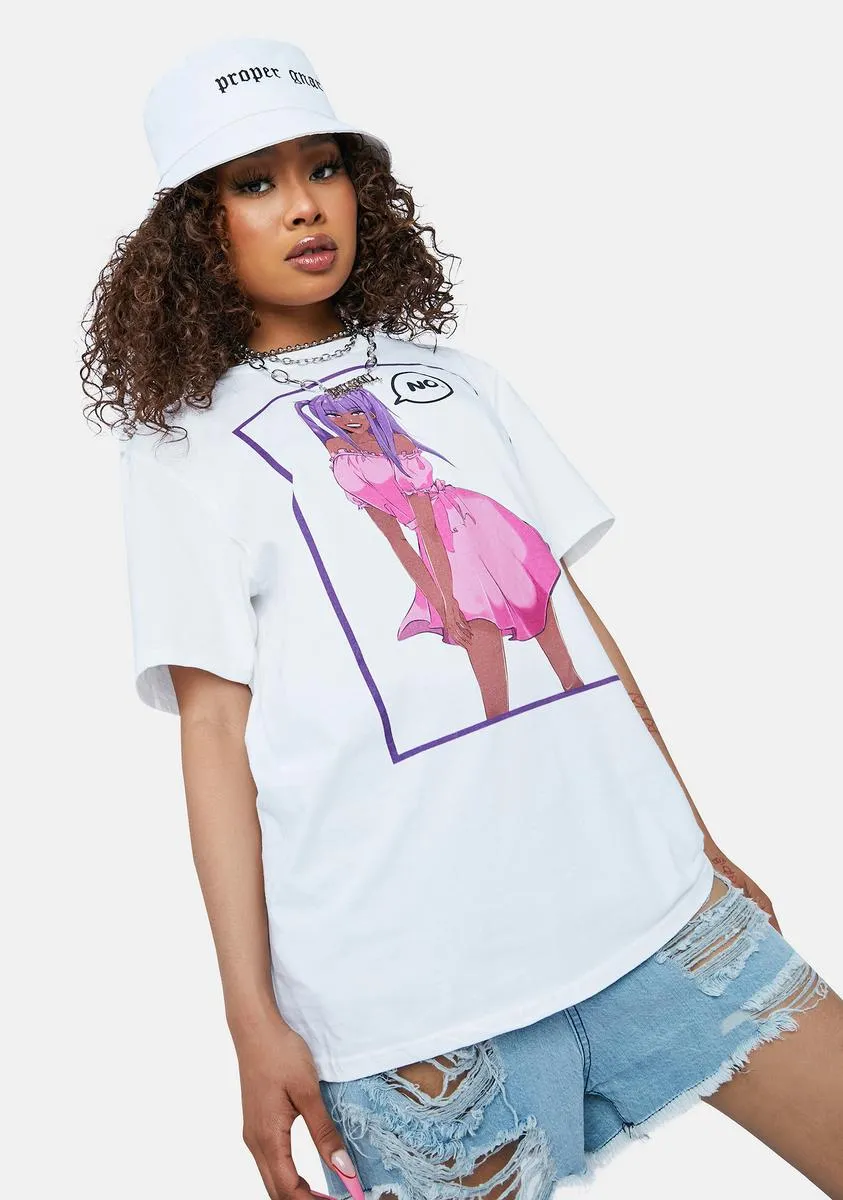 No Graphic Tee sold by Dolls Kill product image thumbnail 2
