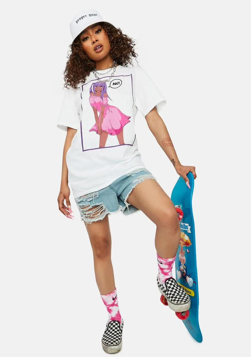 No Graphic Tee sold by Dolls Kill product image thumbnail 3