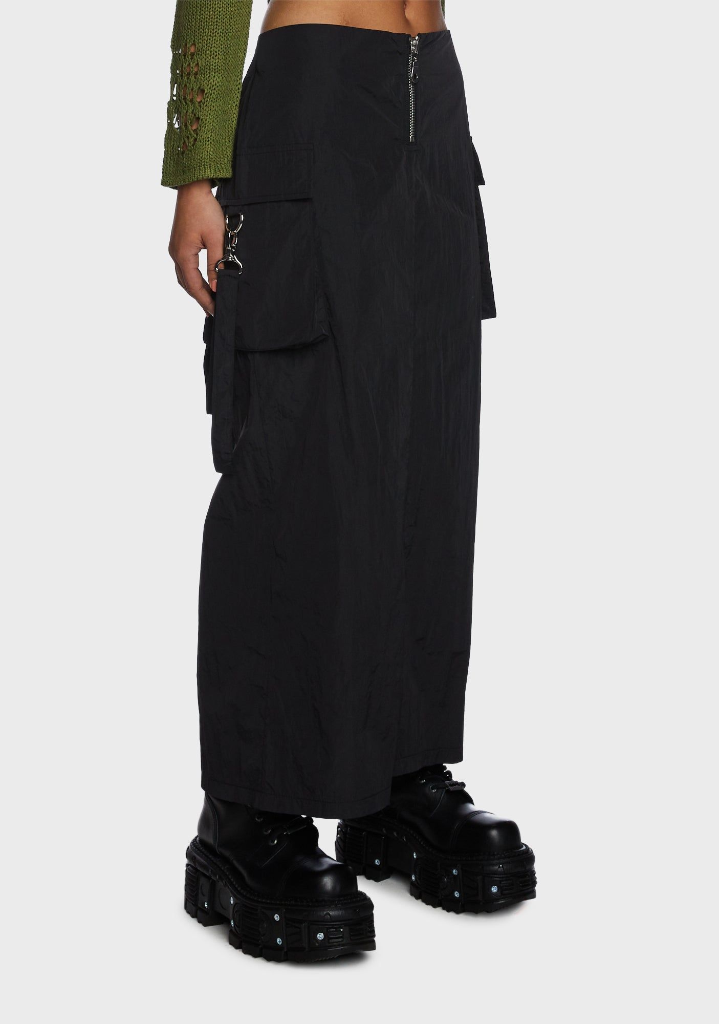 Aura Parachute Skirt sold by Dolls Kill product image thumbnail 3