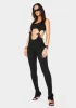 You Always Matter Cut Out Catsuit sold by Dolls Kill