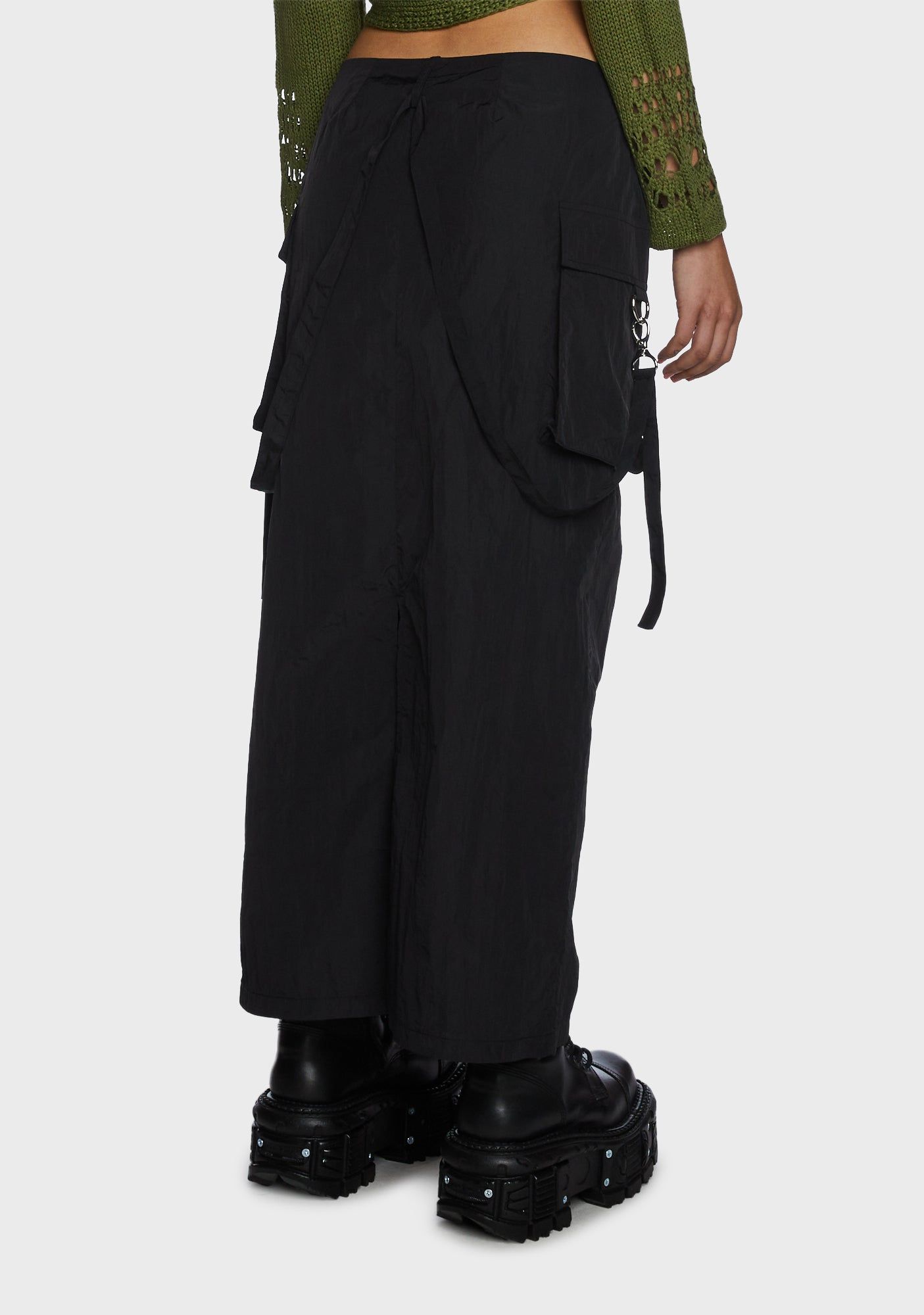 Aura Parachute Skirt sold by Dolls Kill product image thumbnail 4