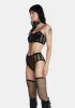 Mesh With My Heart Lingerie Set sold by Dolls Kill