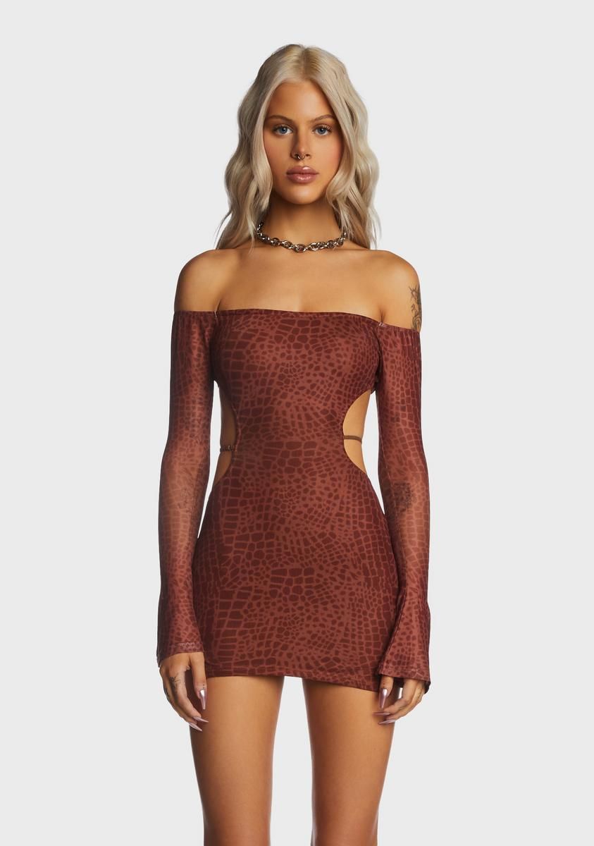 Cocoa Get Some Mesh Mini Dress sold by Dolls Kill