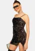 Make It Sparkle Mini Dress sold by Dolls Kill