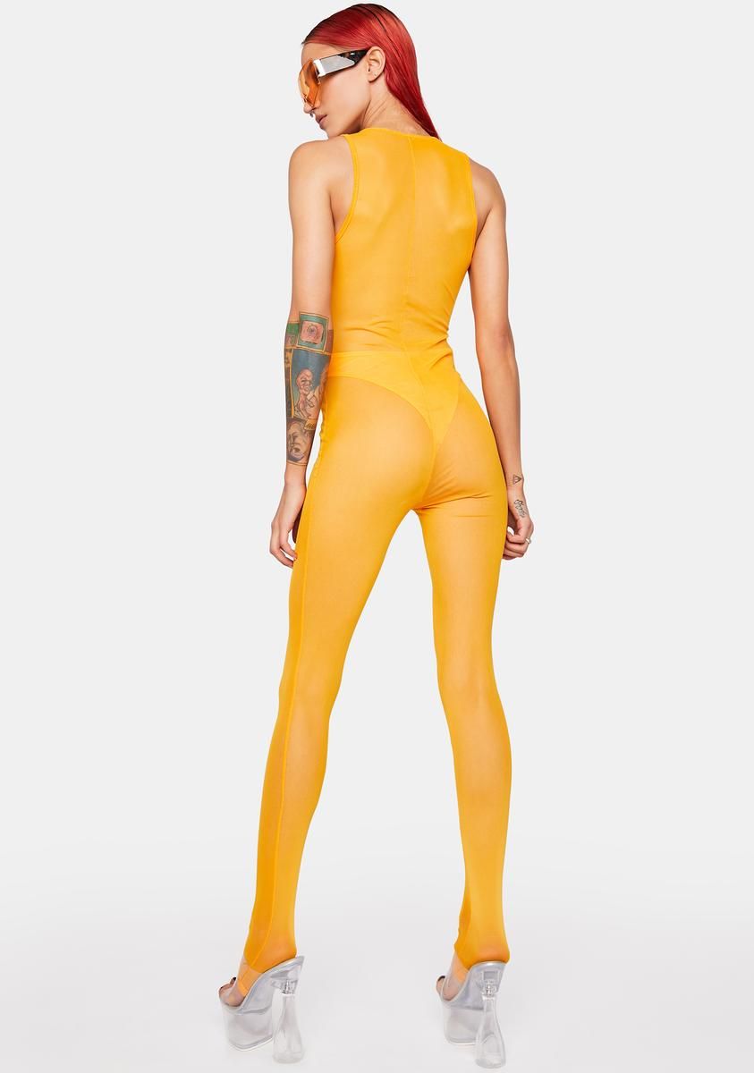 Modern Fusion Mesh Jumpsuit sold by Dolls Kill product image thumbnail 4