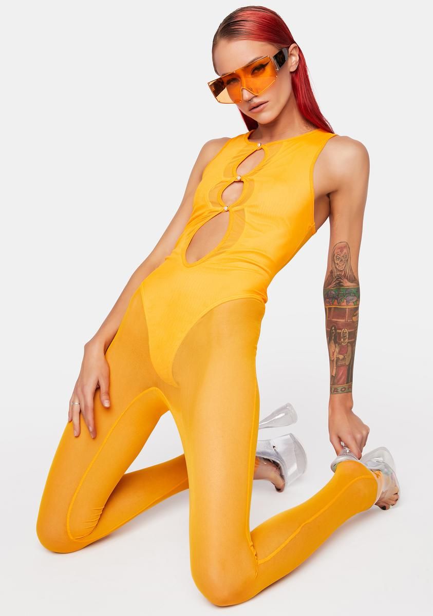 Modern Fusion Mesh Jumpsuit sold by Dolls Kill product image thumbnail 2