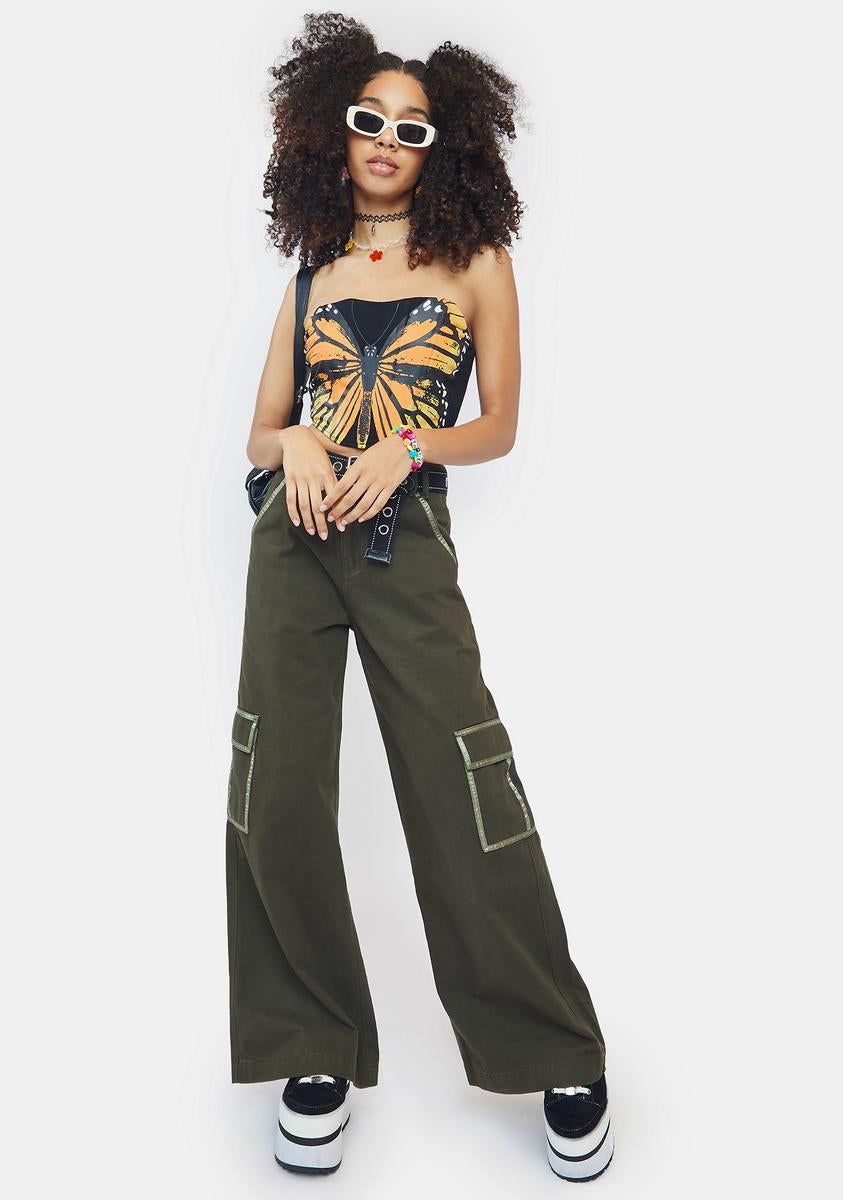 Night Wings To Carry You Corset Top sold by Dolls Kill product image thumbnail 3