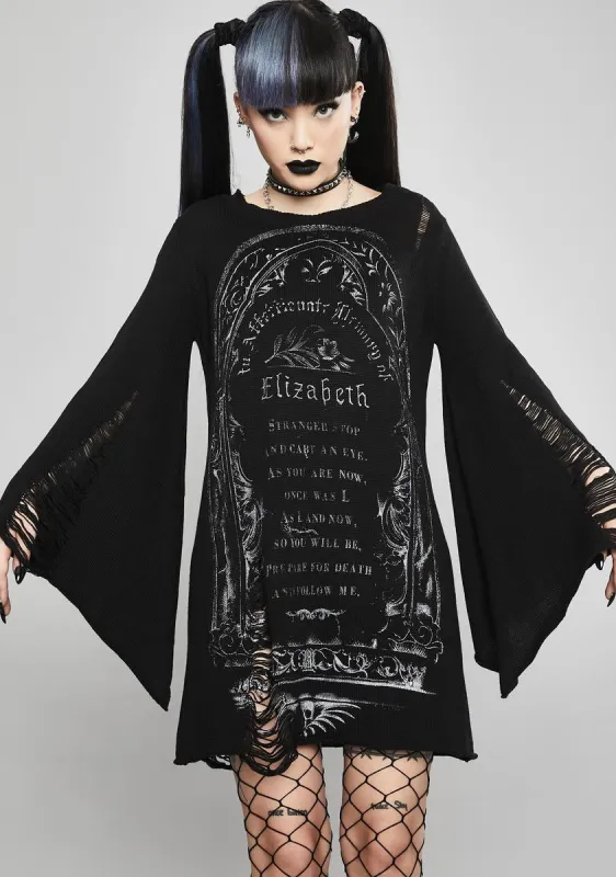 Ritual Magick Sweater Dress sold by Dolls Kill