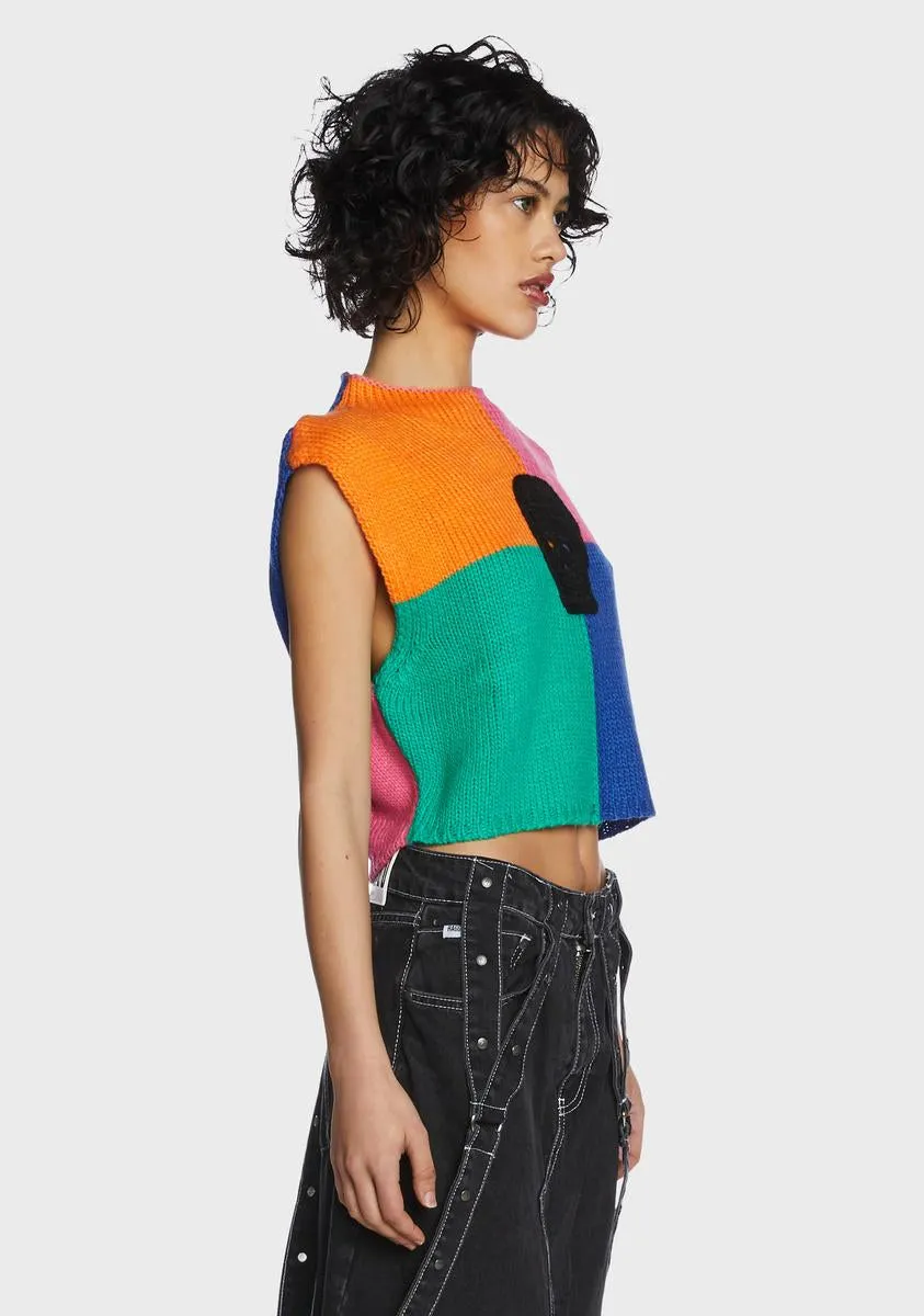 Destroy Knit Top sold by Dolls Kill product image thumbnail 3