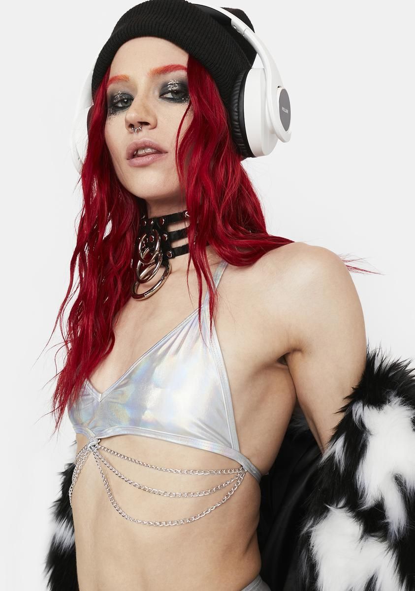 Futuristic Freak After Party Bra Top sold by Dolls Kill product image thumbnail 2