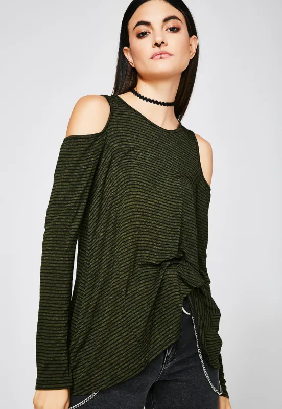 What's Good Striped Top sold by Dolls Kill