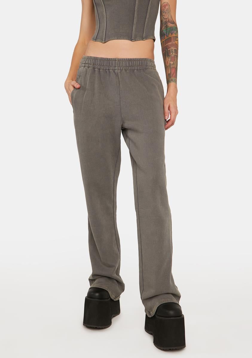 Just Relax Low-Rise Sweatpants sold by Dolls Kill