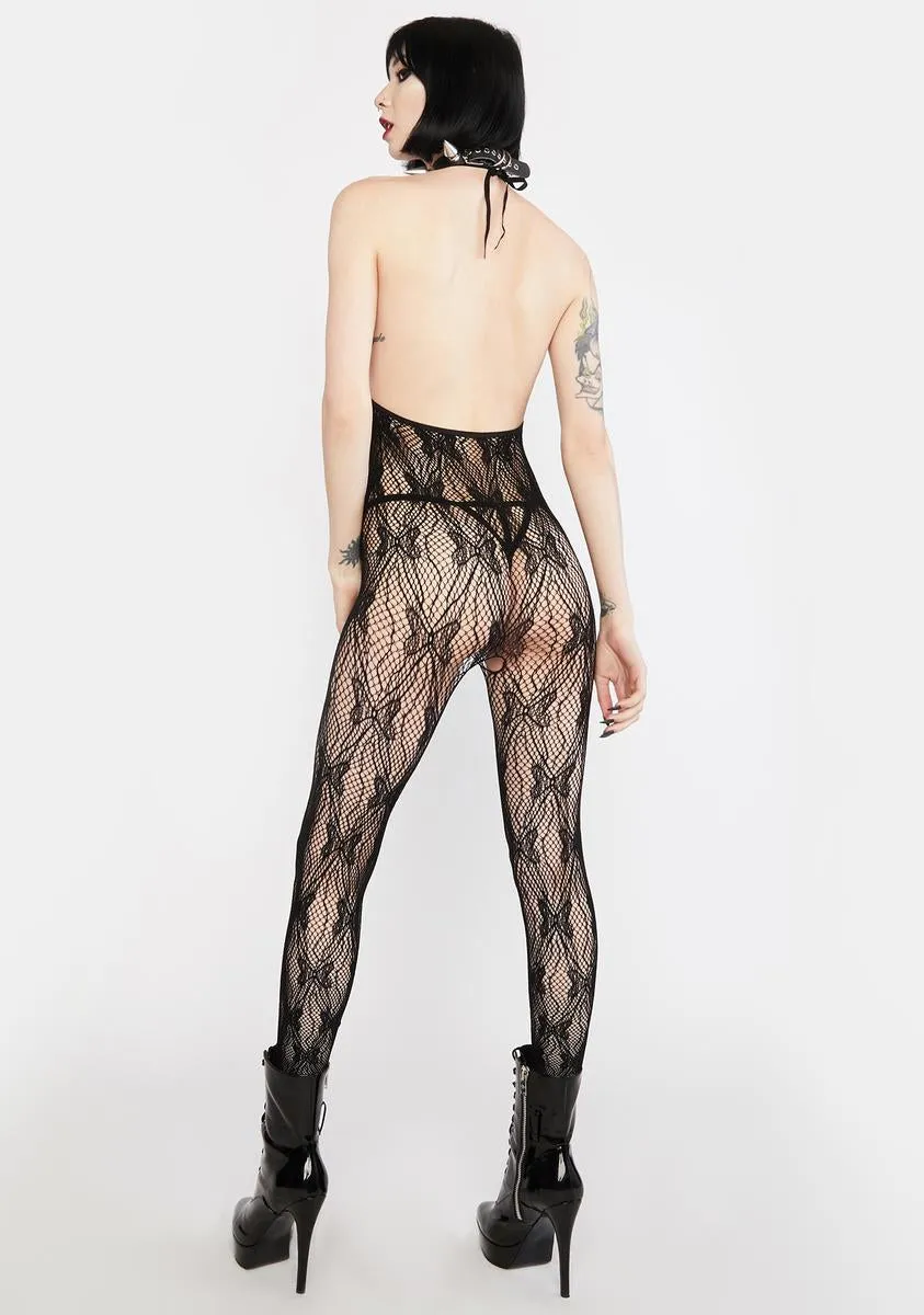 Heart Aflutter Lace Bodystocking sold by Dolls Kill product image thumbnail 4