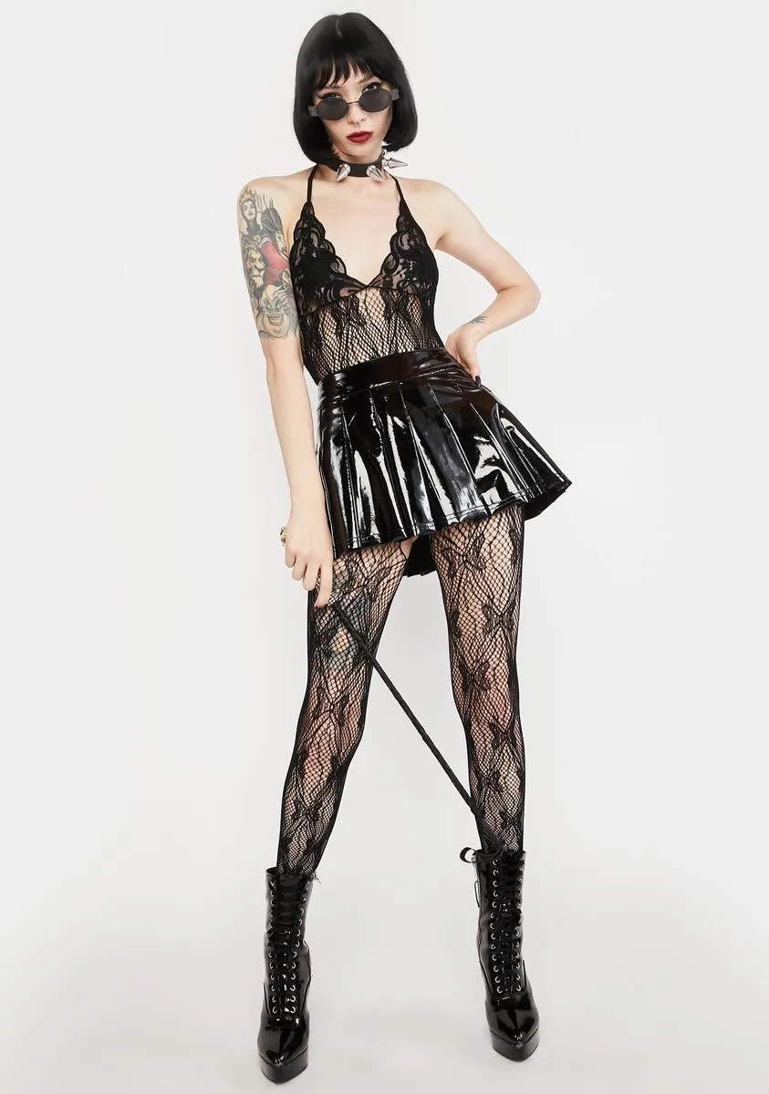 Heart Aflutter Lace Bodystocking sold by Dolls Kill