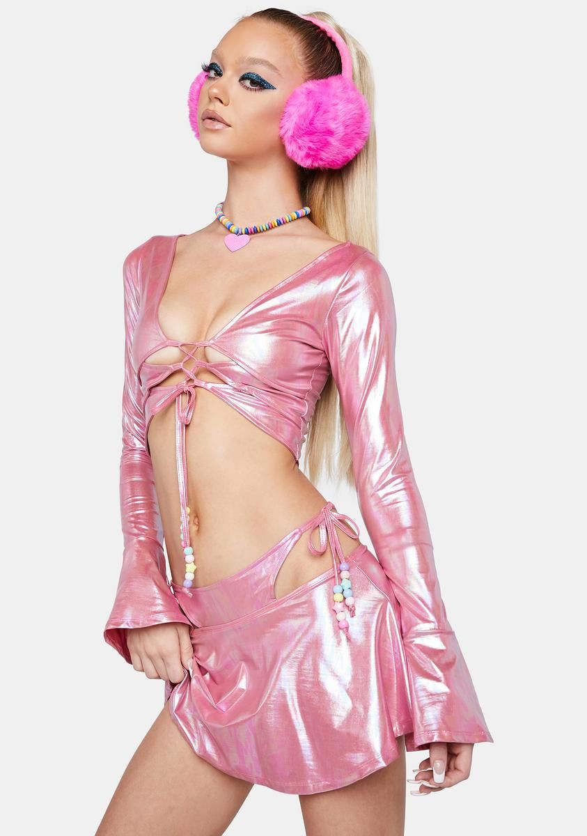 Sleep's For The Weak Crop Top sold by Dolls Kill product image thumbnail 2