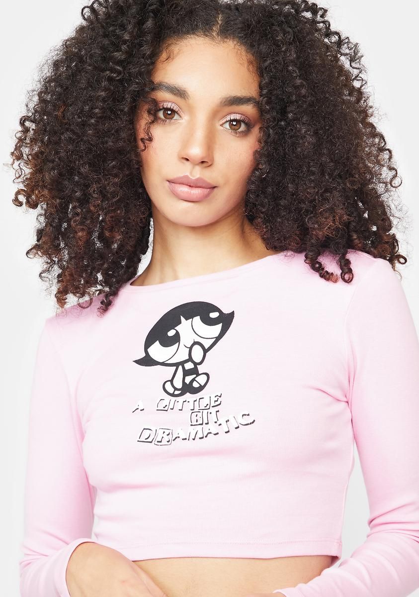 X Powerpuff Girls Buttercup Baby Tee sold by Dolls Kill